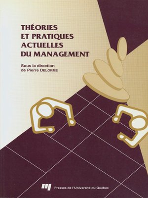 cover image of Théories et pratiques actuelles du management
